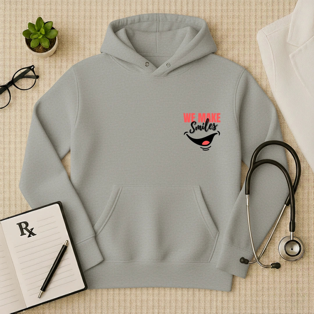 "We Make Smiles" Premium Medical Professional Hoodie