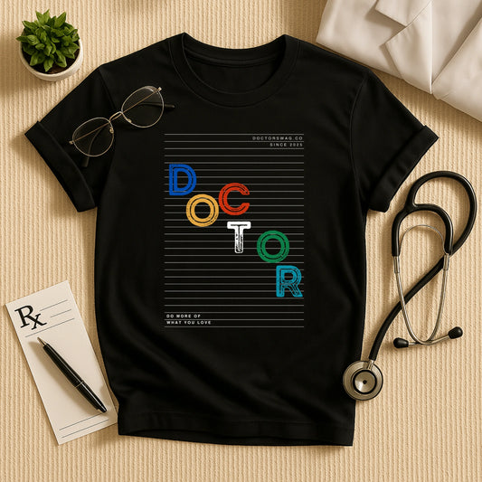 "DO MORE OF WHAT YOU LOVE" Doctor Tee
