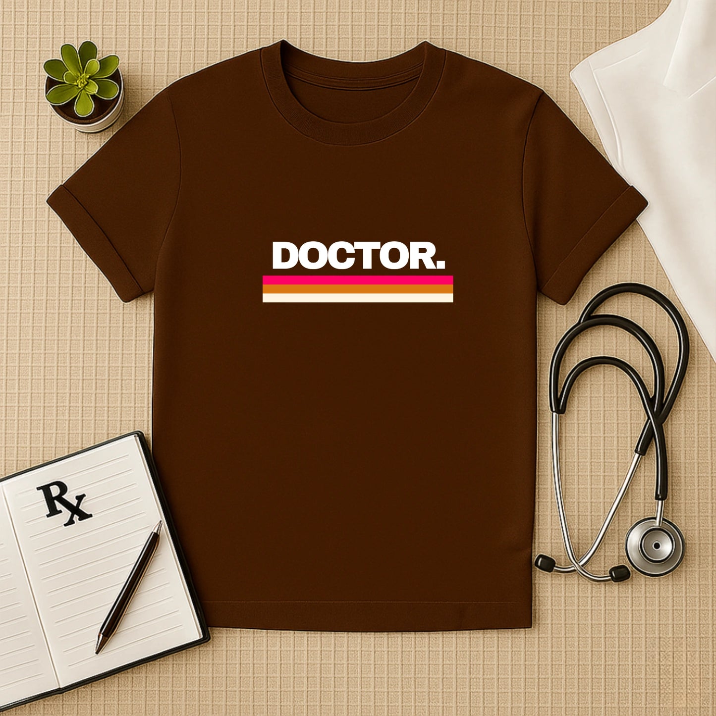 The "DOCTOR." Stripes T-Shirt