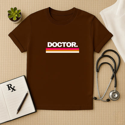 The "DOCTOR." Stripes T-Shirt