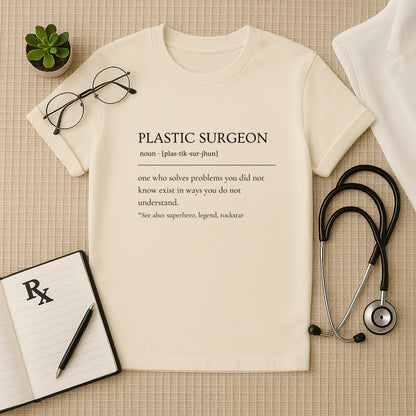 Plastic Surgeon Definition Hero T-Shirt