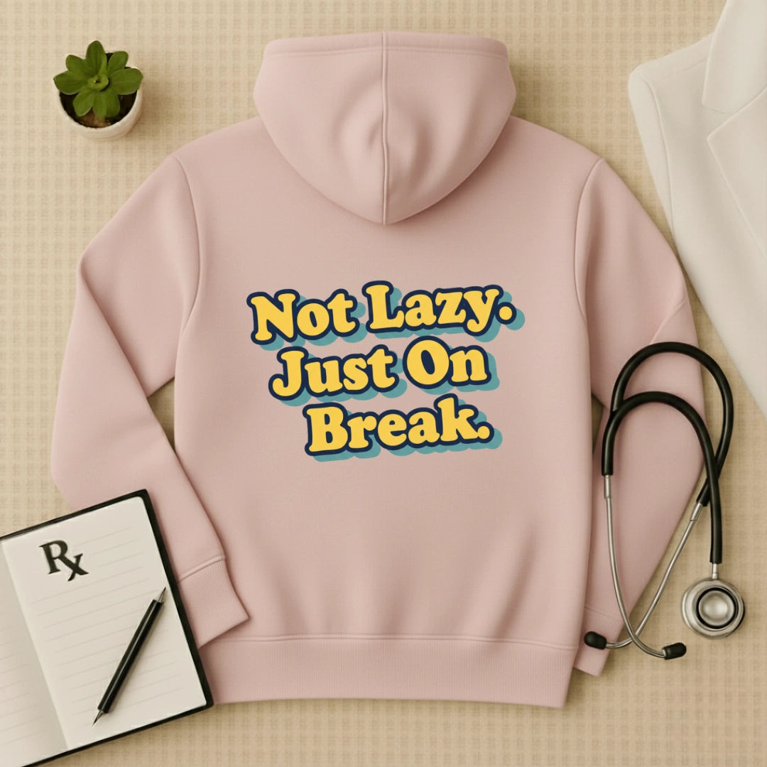 "Not Lazy" Premium Doctor Oversized Hoodie