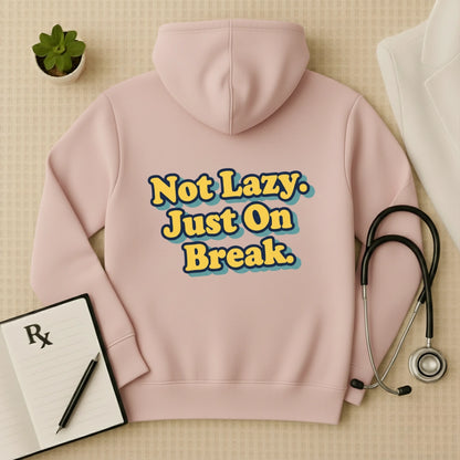 "Not Lazy" Premium Doctor Oversized Hoodie