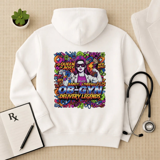 OB-GYN Delivery Legends Premium Oversized Hoodie