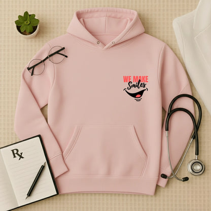 "We Make Smiles" Premium Medical Professional Hoodie