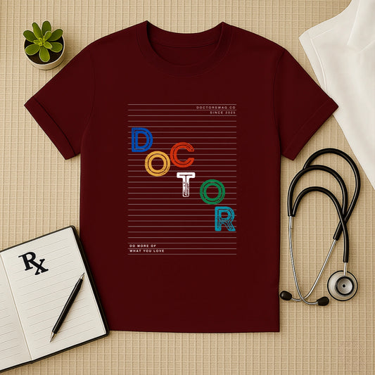 "DO MORE OF WHAT YOU LOVE" Doctor Tee
