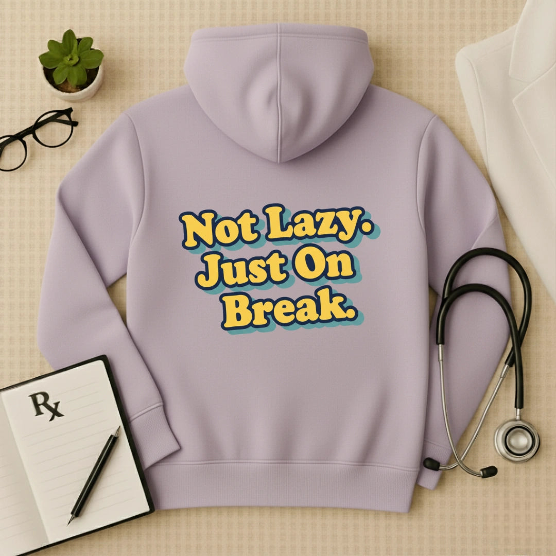 "Not Lazy" Premium Doctor Oversized Hoodie