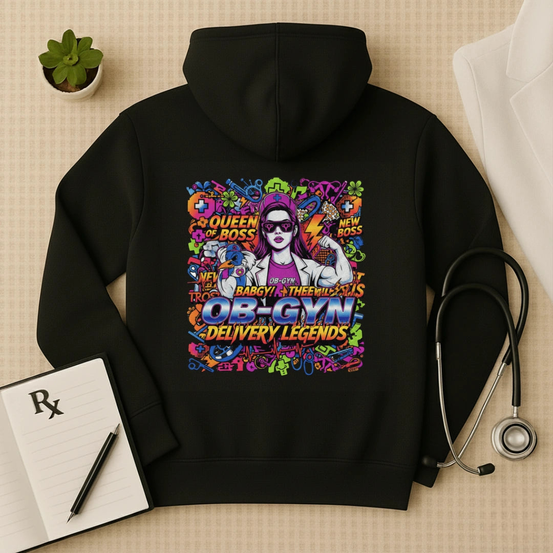 OB-GYN Delivery Legends Premium Oversized Hoodie