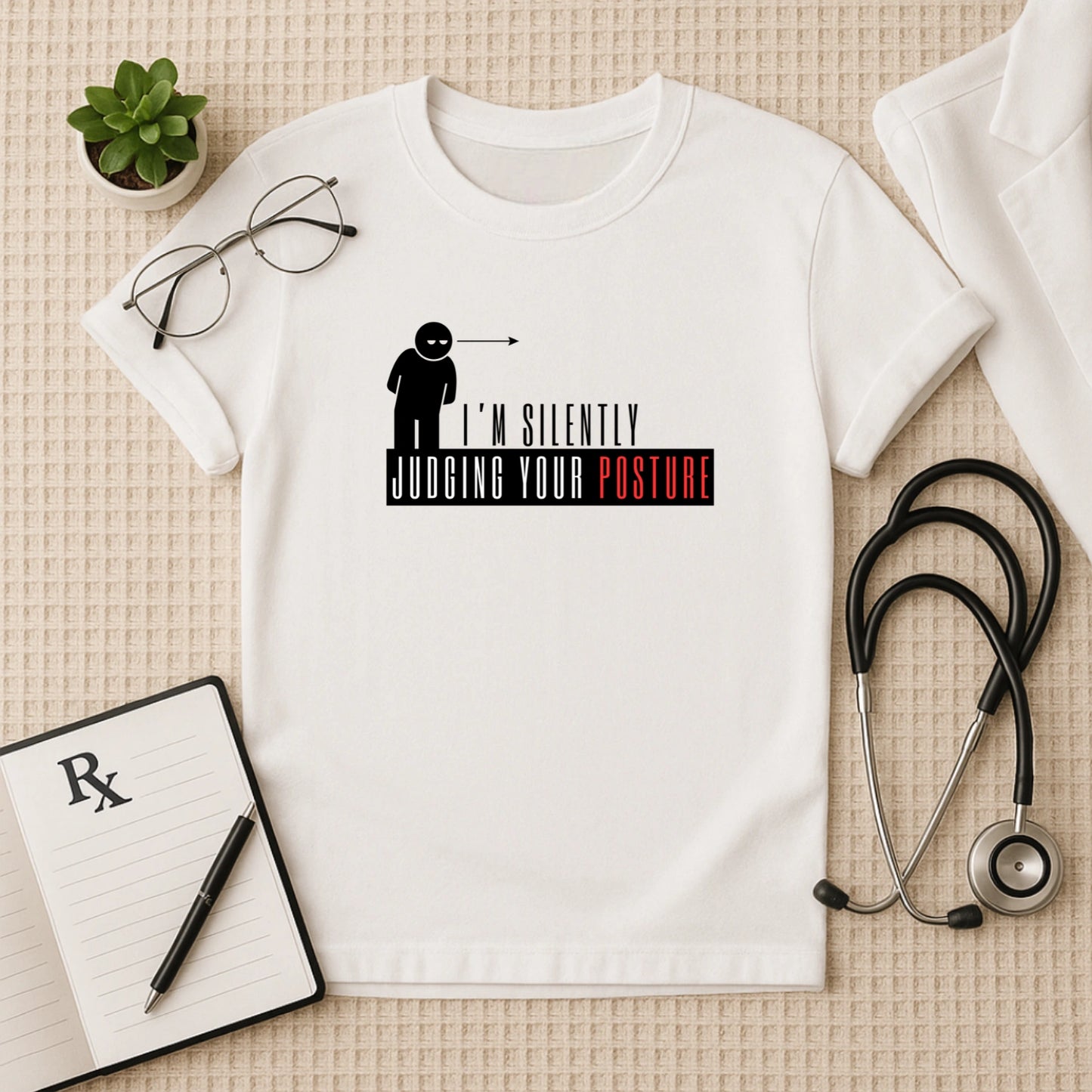 The "Judging Your Posture" T-Shirt