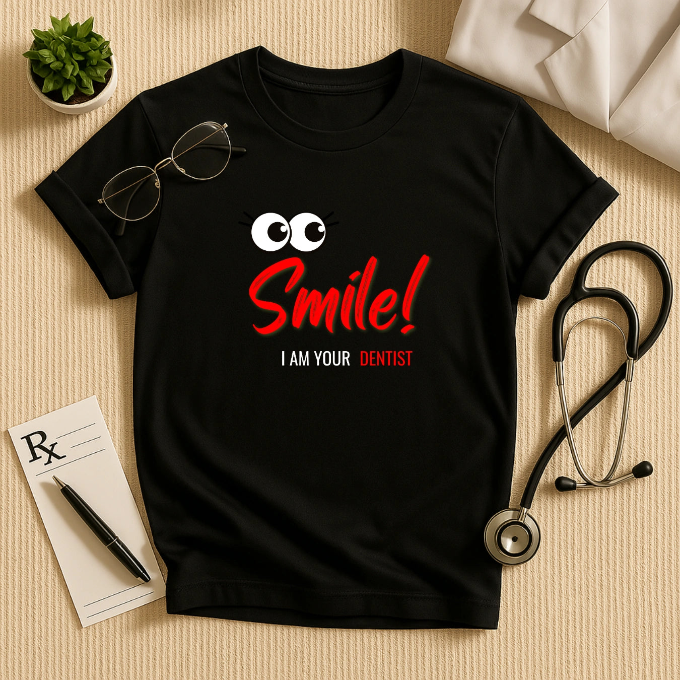 Friendly Dental Tee - Smile! I Am Your Dentist Unisex T-Shirt