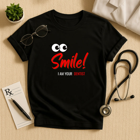 Friendly Dental Tee - Smile! I Am Your Dentist Unisex T-Shirt