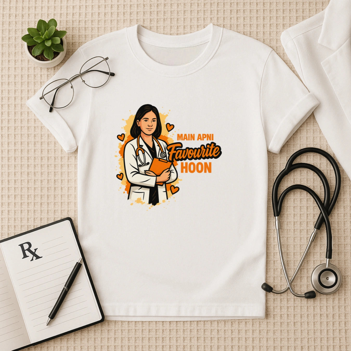 Empowered Medical Tee - Main Apni Favourite Hoon Doctor T-Shirt