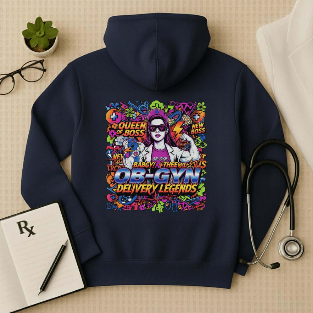 OB-GYN Delivery Legends Premium Oversized Hoodie
