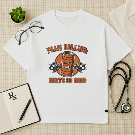 Foam Rolling Physiotherapy Oversized Tee