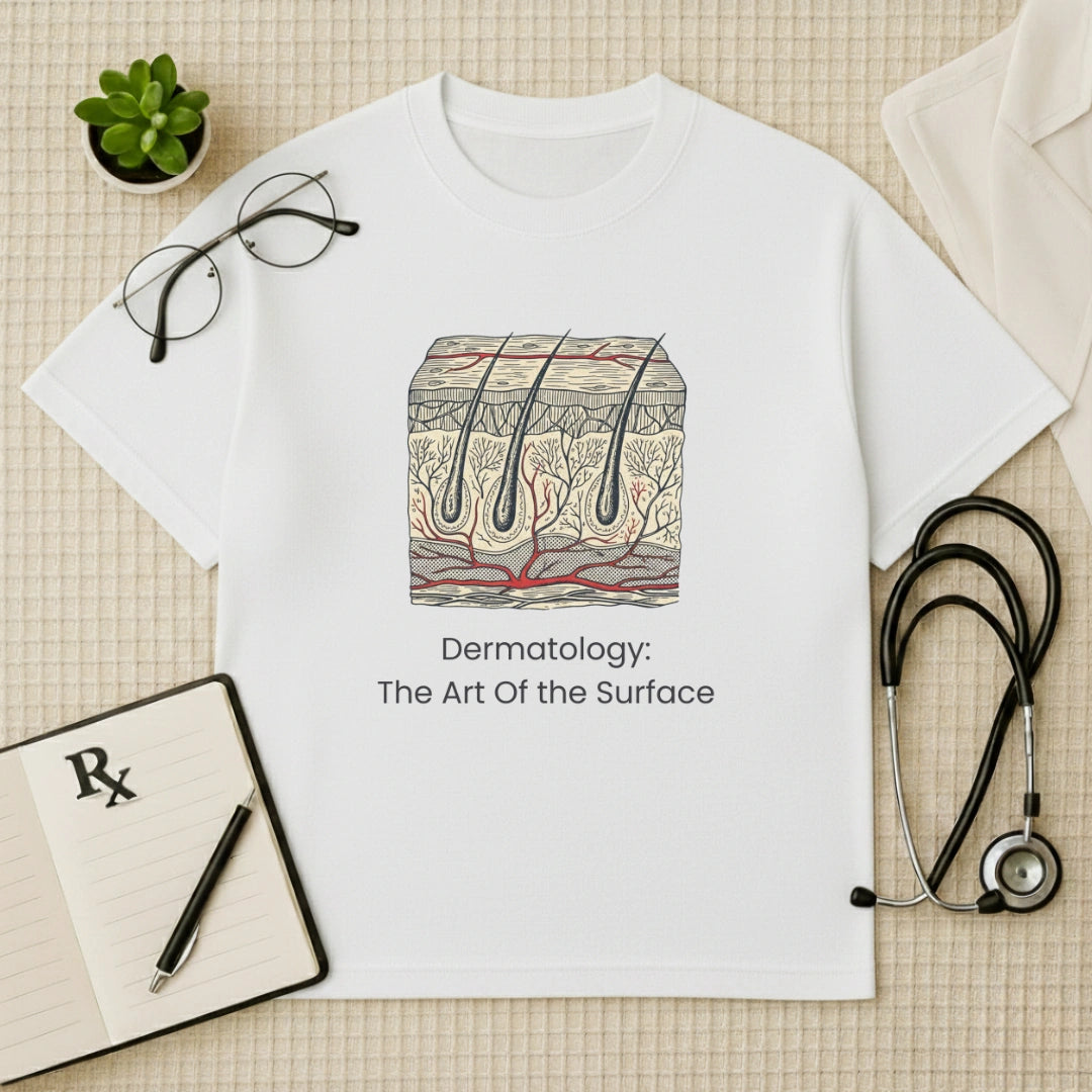 Art of the Surface Anatomical Oversized T-Shirt