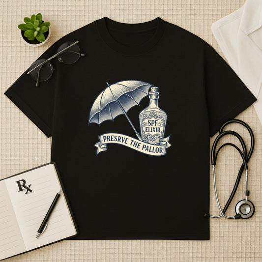 Preserve The Pallor Dermatologist Oversized Tee