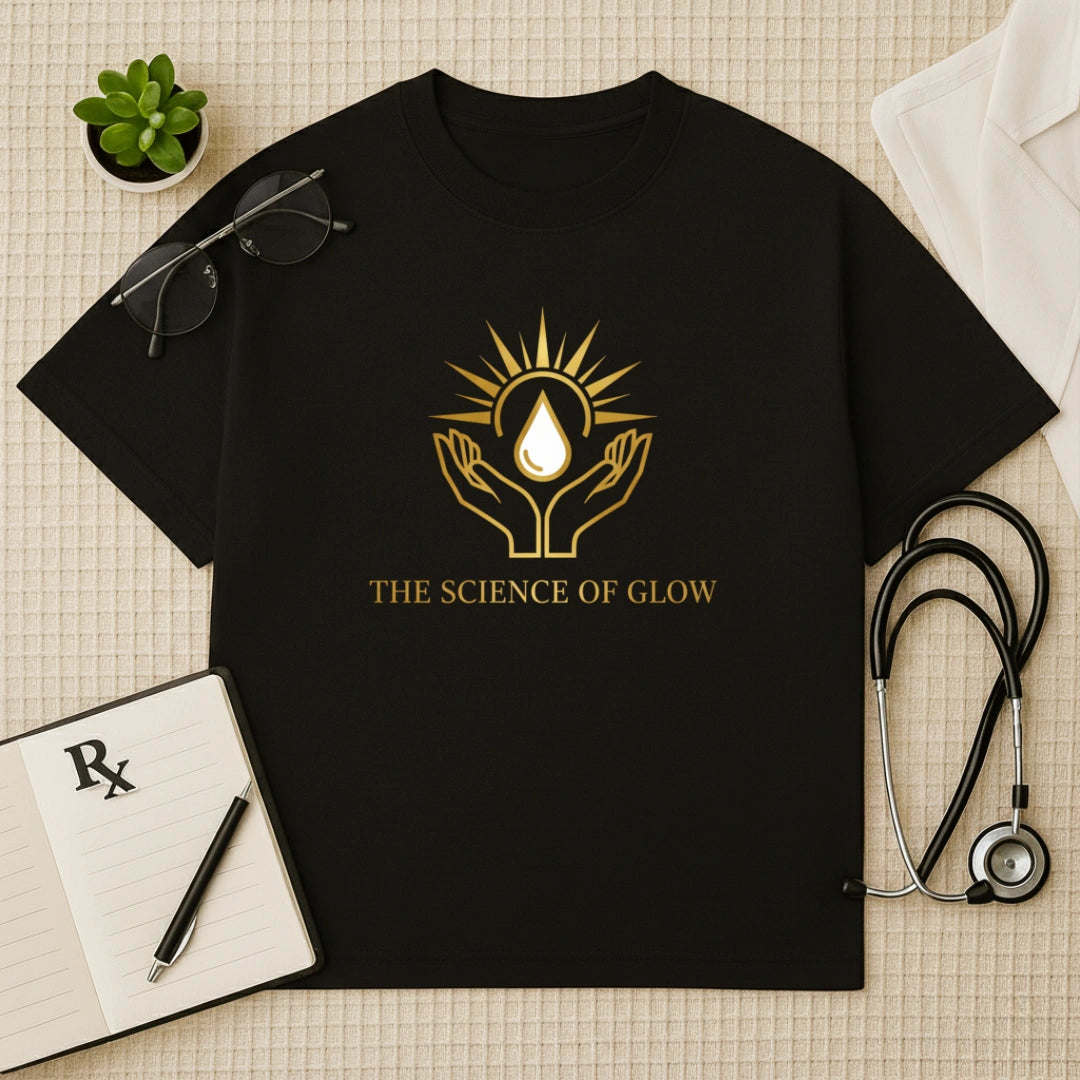 Science of Glow Oversized T-Shirt