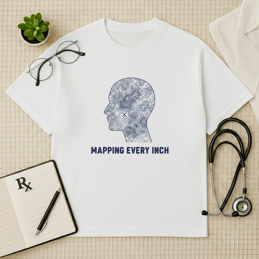 Mapping Every Inch Oversized T-Shirt