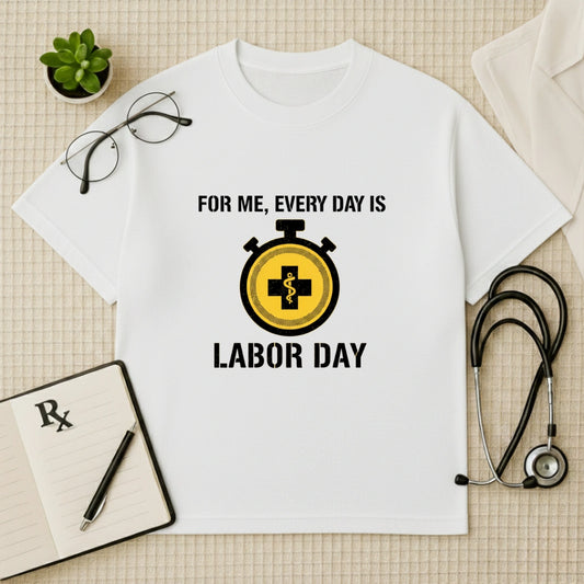Every Day Is Labor Day Oversized Tshirt