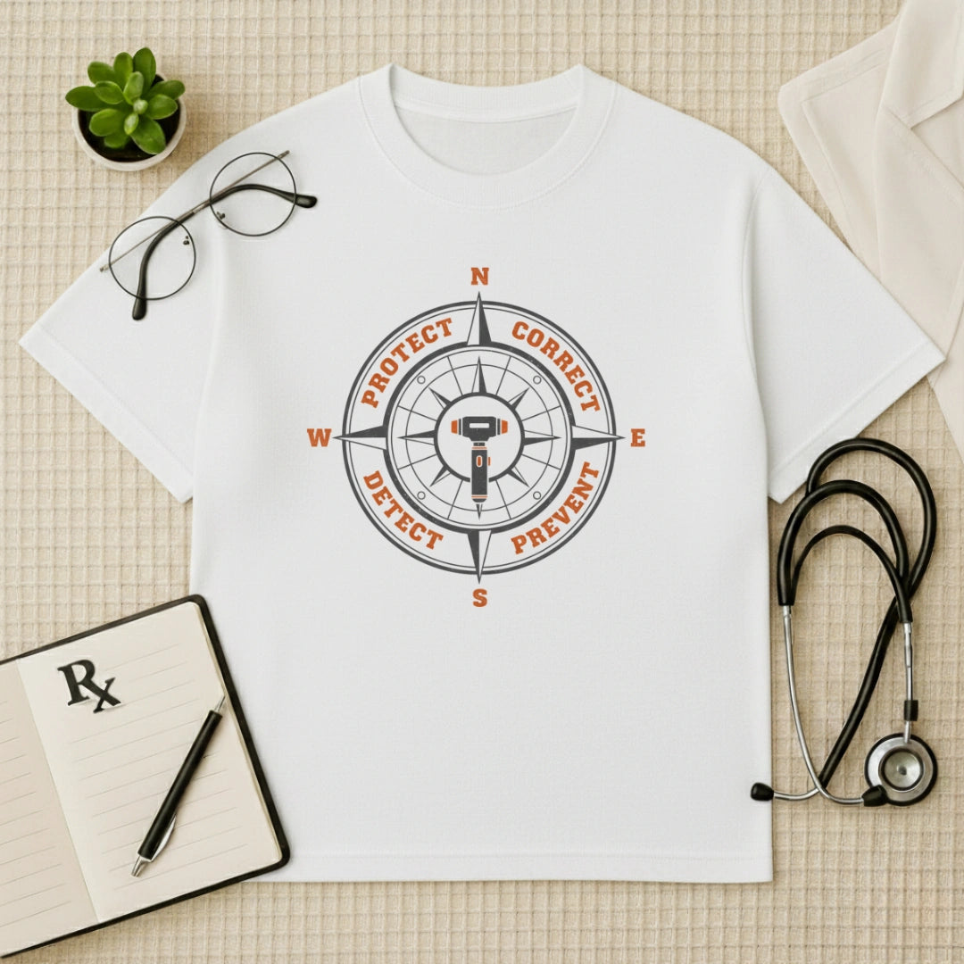 Dermatologist Compass Oversized T-Shirt