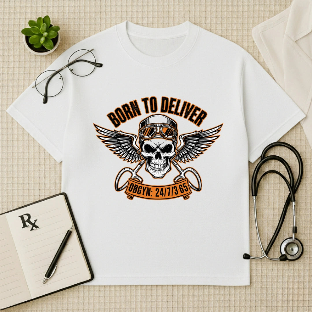 Born To Deliver Oversized T-shirt