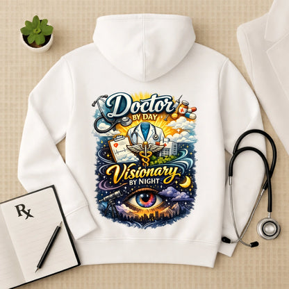"Visionary By Night" Premium Doctor Oversized Hoodie