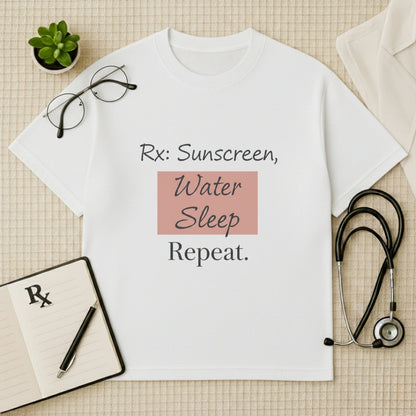 Rx Sunscreen Dermatologist Oversized T-Shirt