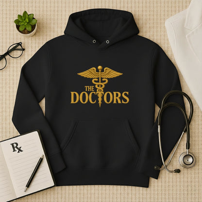 Premium "The Doctors" Caduceus Graphic Cotton Hoodie
