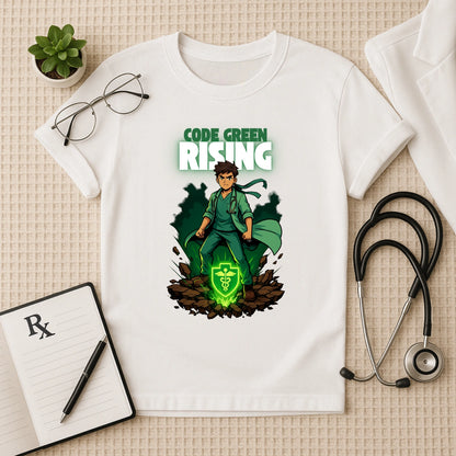 Code Green Rising – Anime Style Doctor T-shirt