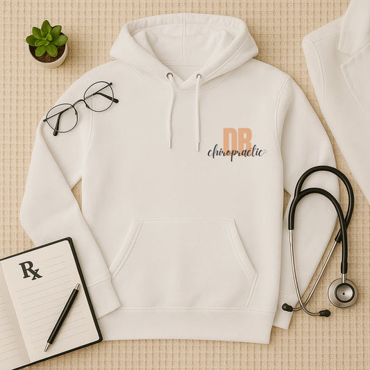 Minimalist Dr. Chiropractic Pullover Hoodie