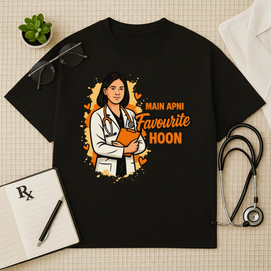 Main Apni Favourite Hoon Oversized Tee