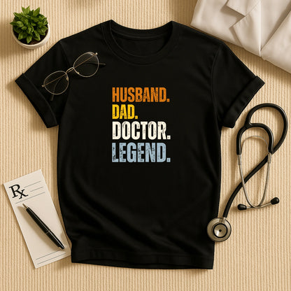 Husband Dad Doctor Legend – Men’s Doctor T-shirt