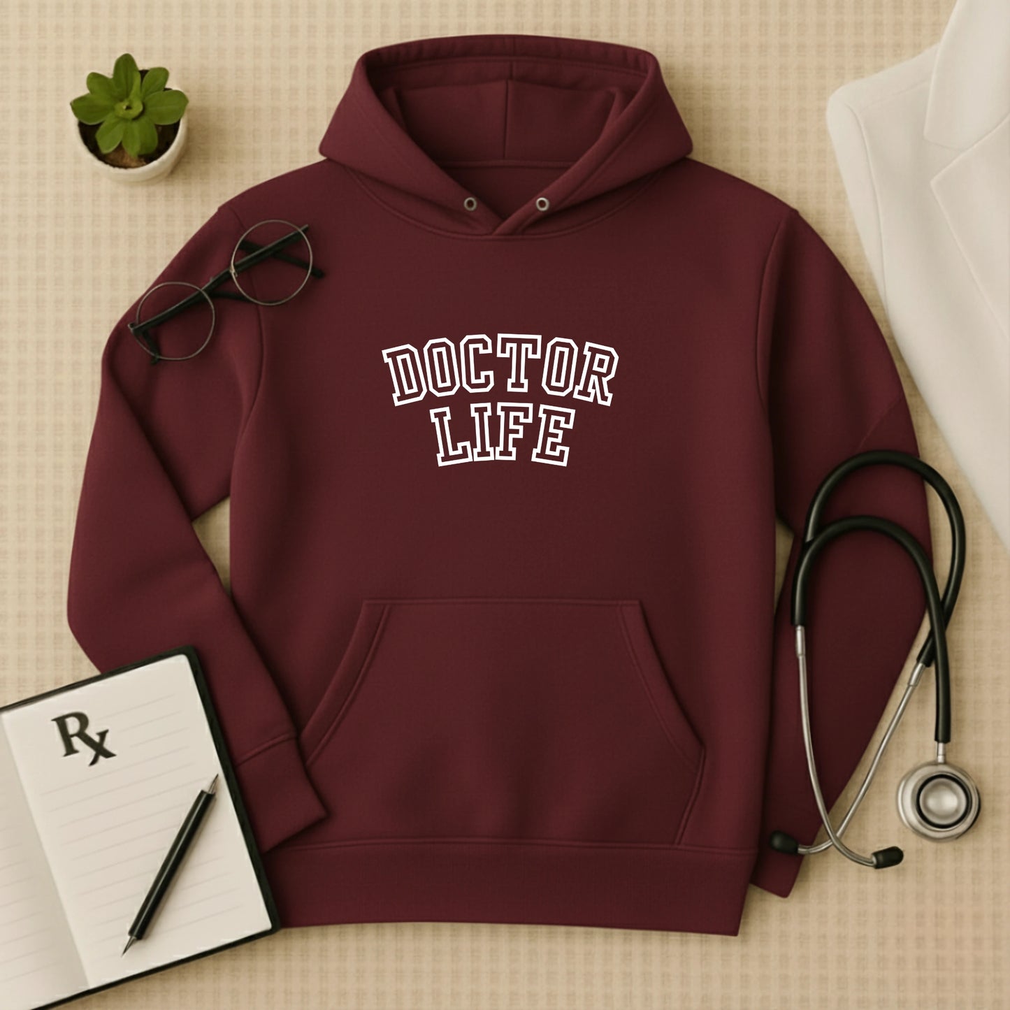 Doctor Life Oversized Hoodie for Doctors