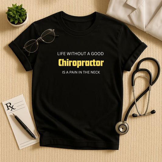 Life's a Pain: Funny Chiropractor Doctor T-Shirt