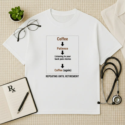 Coffee Routine Oversized T-Shirt