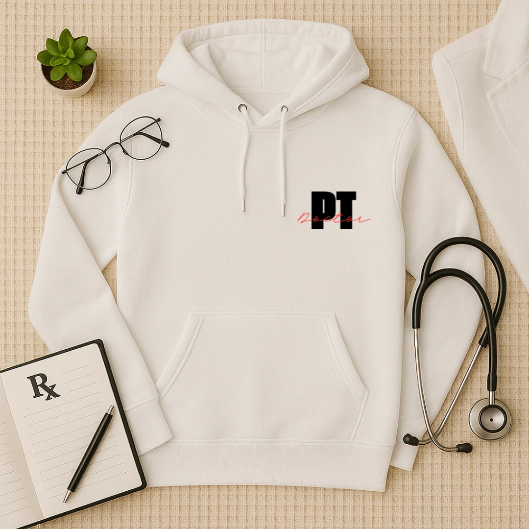 Minimalist PT Doctor Physical Therapy Hoodie