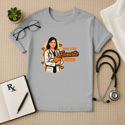 Empowered Medical Tee - Main Apni Favourite Hoon Doctor T-Shirt