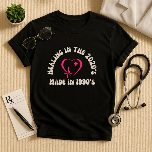 Healing in the 2020s – 90’s Born Doctor Unisex T-shirt
