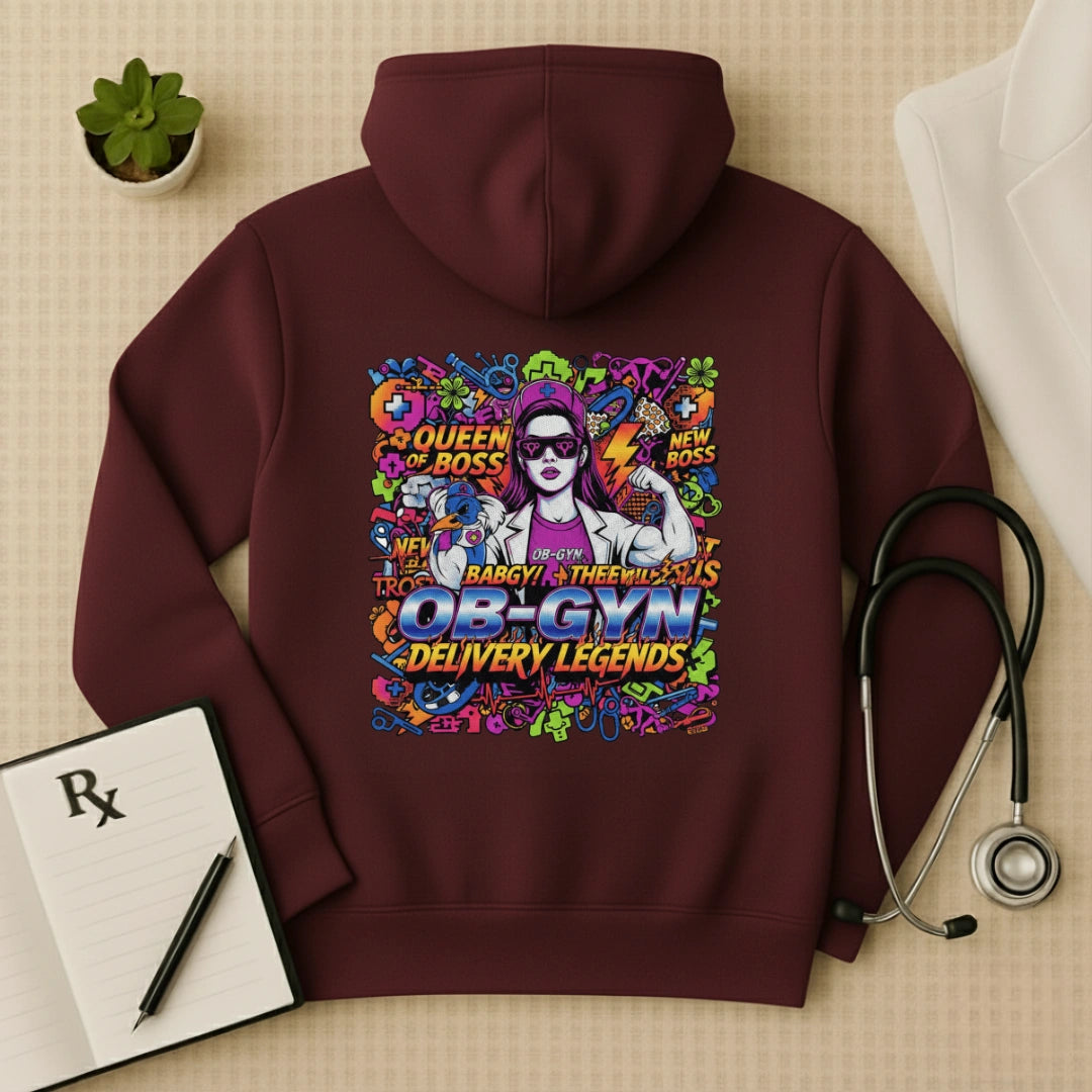 OB-GYN Delivery Legends Premium Oversized Hoodie