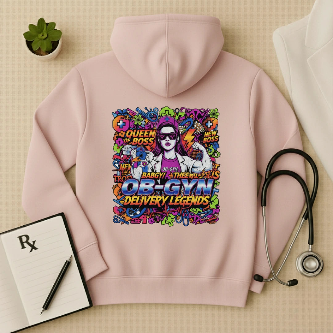 OB-GYN Delivery Legends Premium Oversized Hoodie
