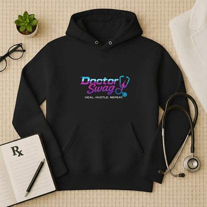 Doctor Swag "Heal. Hustle. Repeat." Premium Hoodie