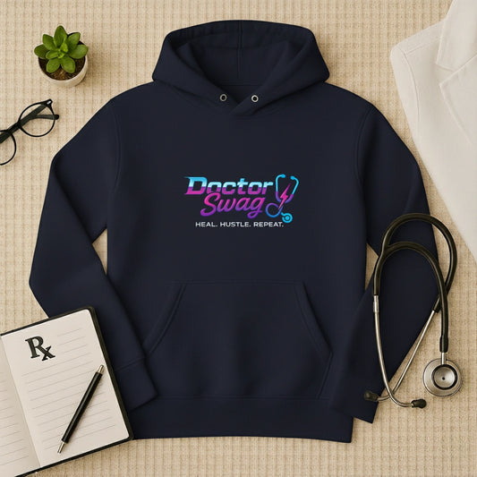 Doctor Swag "Heal. Hustle. Repeat." Premium Hoodie