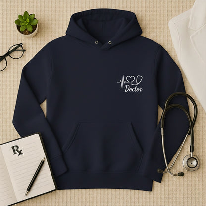 Stethoscope Heartbeat Premium Medical Professional Hoodie