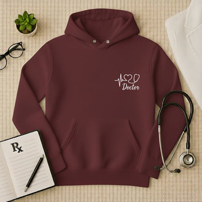 Stethoscope Heartbeat Premium Medical Professional Hoodie