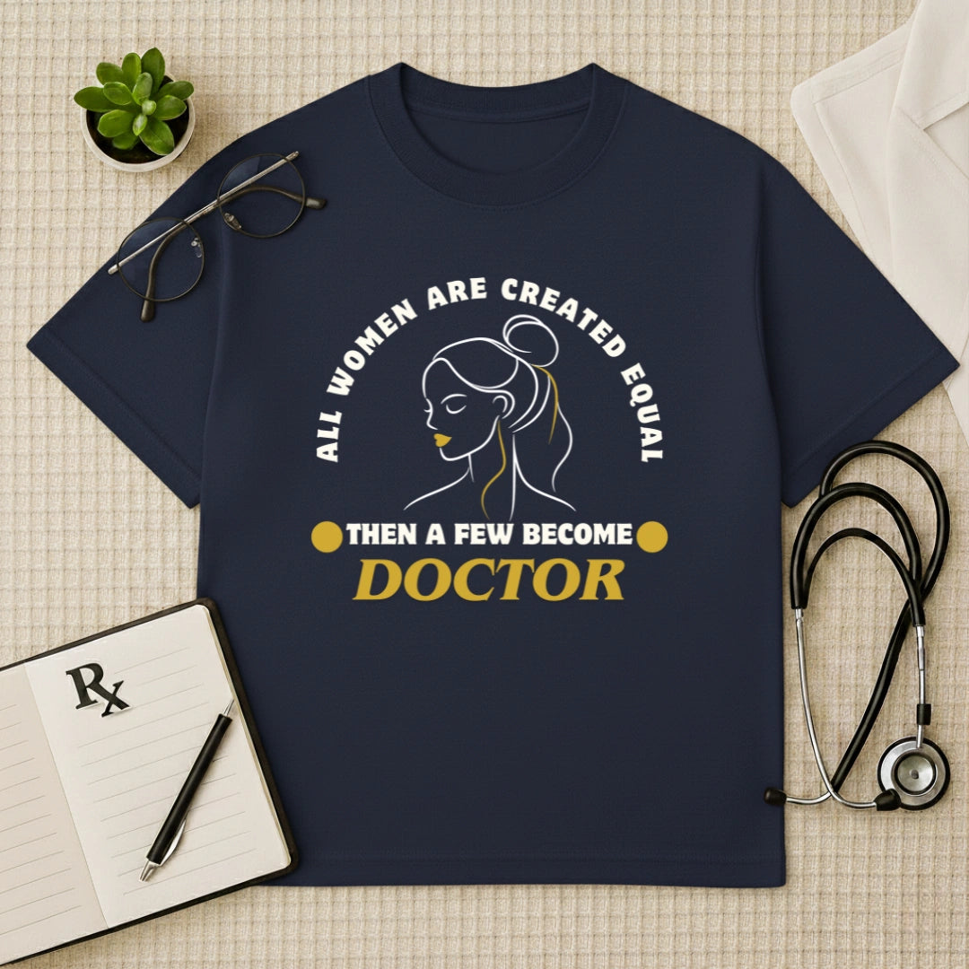 Oversized Empowering Women Doctor Tee