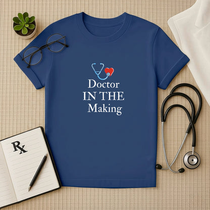 Doctor In The Making Heart Stethoscope Tee