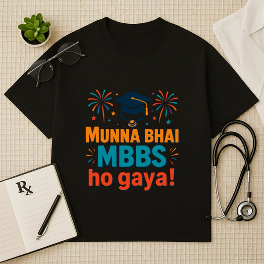 Munna Bhai MBBS Graduation Oversized T-Shirt