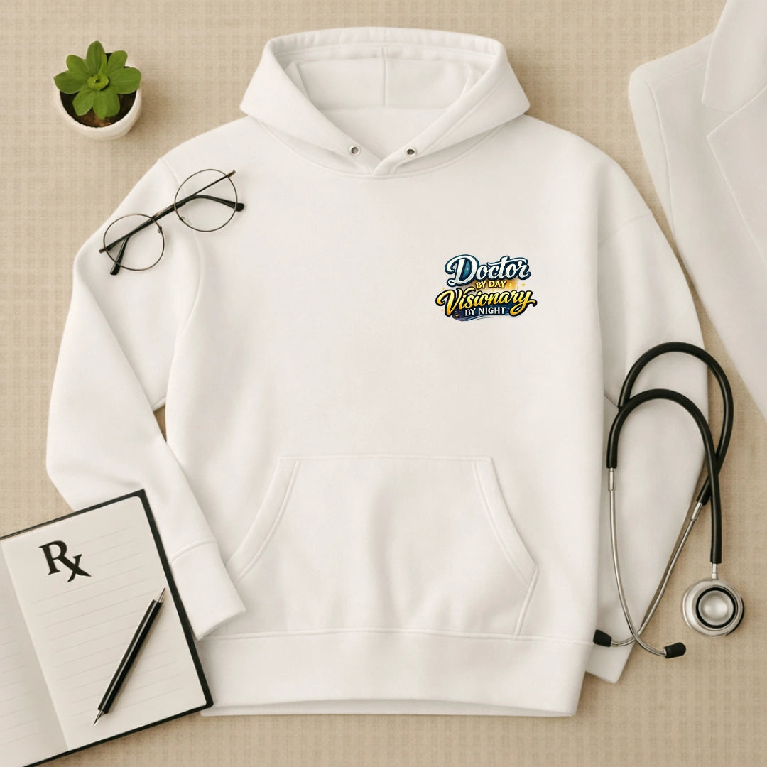 "Visionary By Night" Premium Doctor Oversized Hoodie