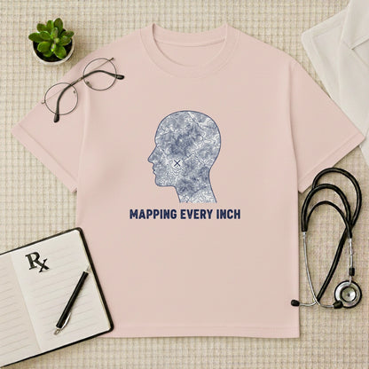 Mapping Every Inch Oversized T-Shirt