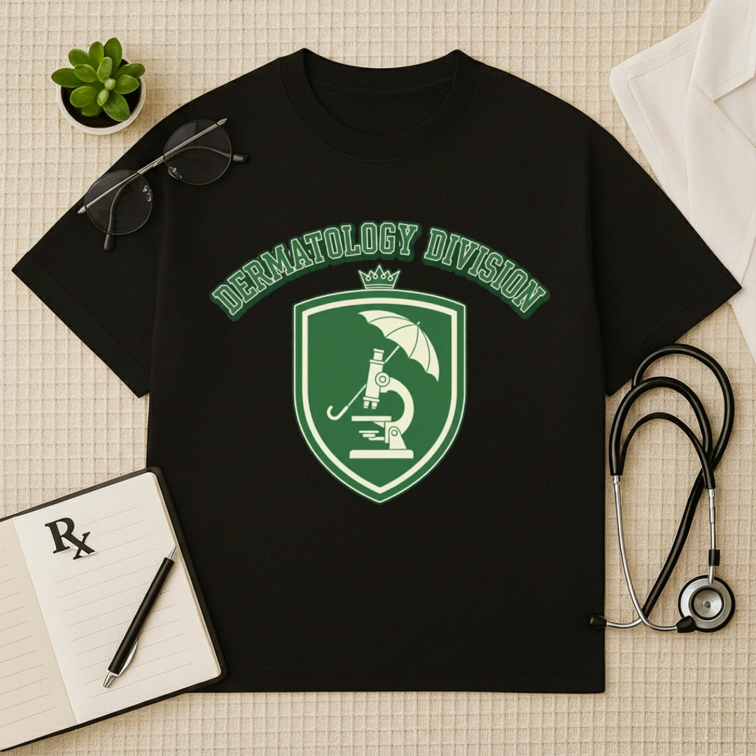 Dermatology Division Shield Oversized T-Shirt